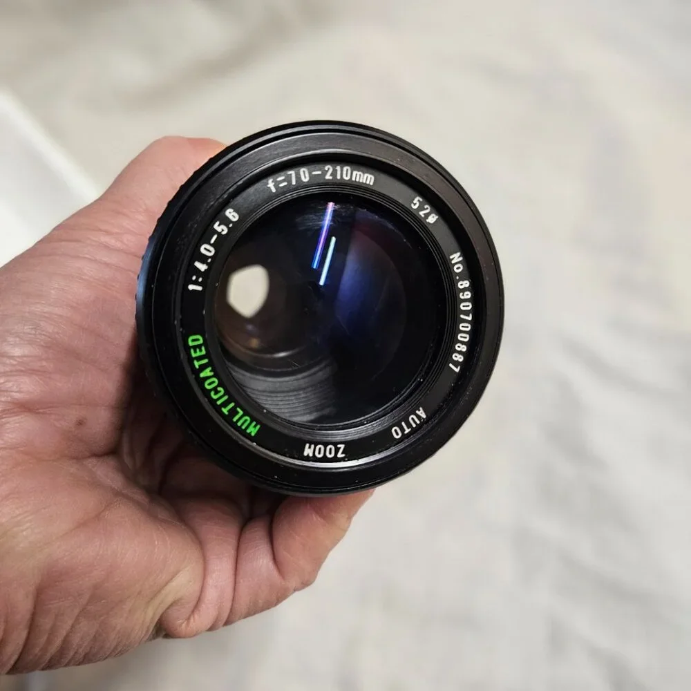 Sears 70 to 210mm f4.0/5.6 Macro/One Touch Zoom Lens Minolta Mount Vintage
